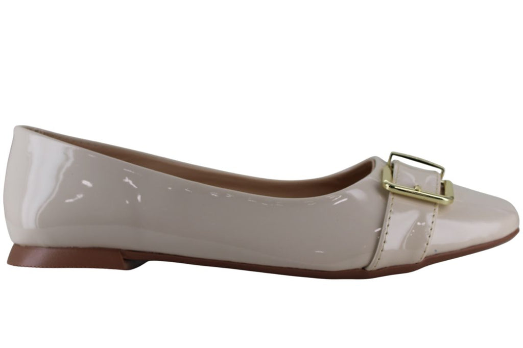 MUTANTE ZAPATO BALERINA FLAT MODA FIESTA HEBILLA MUJER 94655