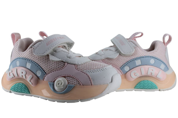 MISS PINK TENIS SNEAKERS URBANO MODA CASUAL SPORT NIÑA 94713