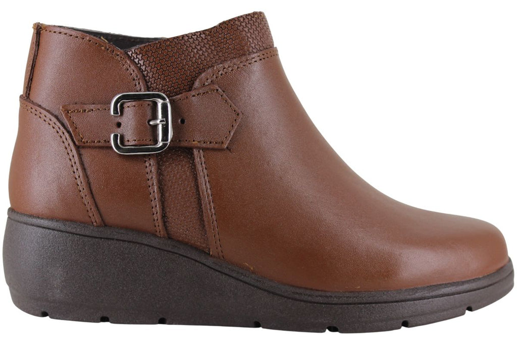 EPIDEMIA BOTIN CASUAL ELEGANTE CUÑA HEBILLA PIEL MUJER 94797