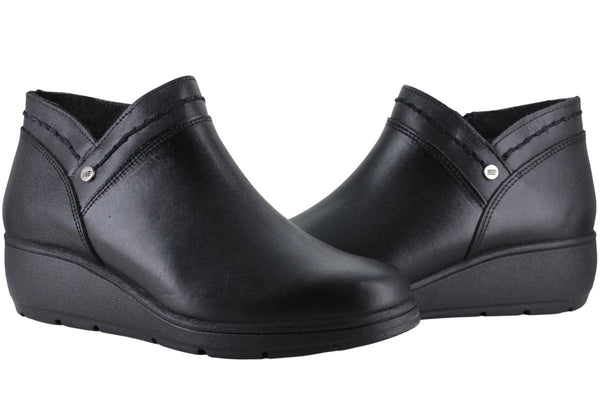 EPIDEMIA BOTIN CASUAL ELEGANTE CUÑA CIERRE PIEL MUJER 94799