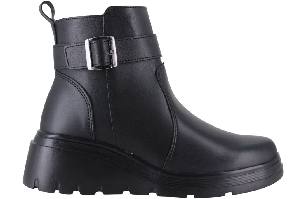 YUYIN BOTIN CUÑA VESTIR MODA CASUAL HEBILLA MUJER 94800