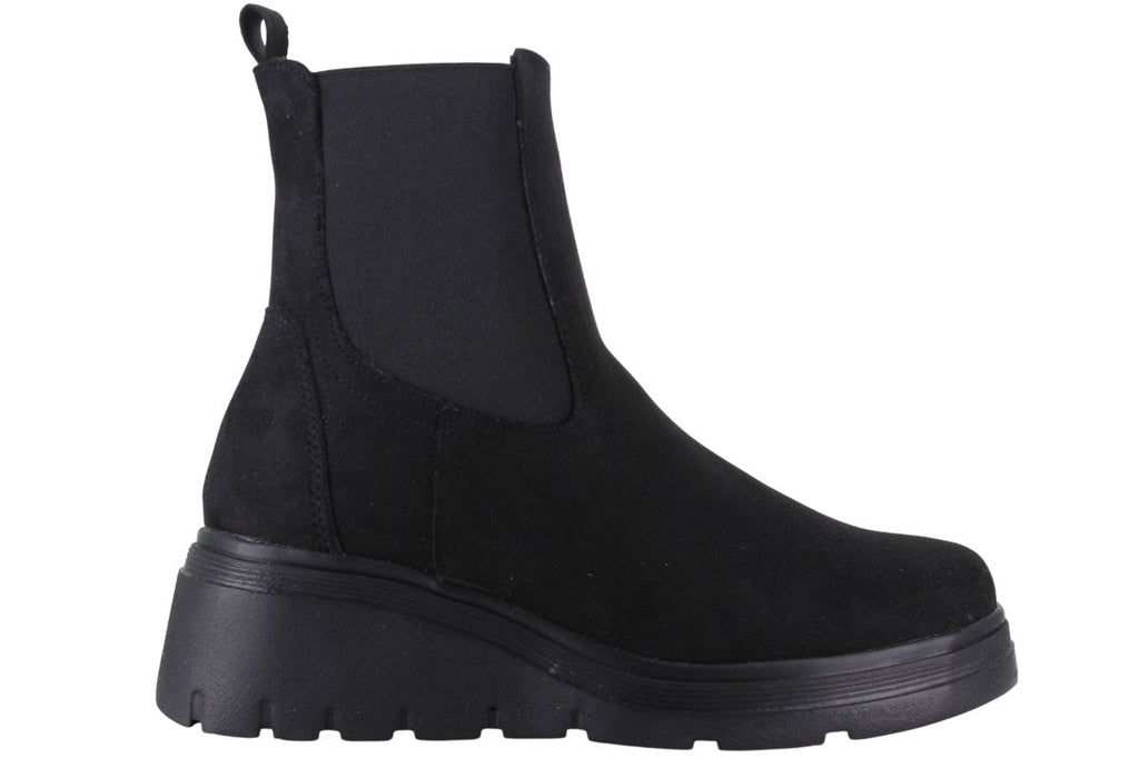 YUYIN BOTIN CUÑA VESTIR MODA CASUAL TUBO RESORTE MUJER 94818
