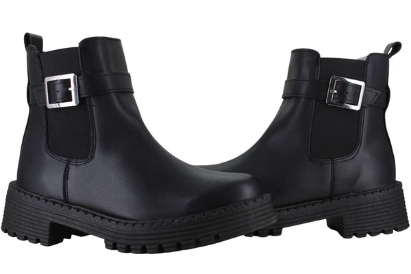 BEEN CLASS BOTIN TACON CASUAL ELEGANTE HEBILLA MUJER 94823