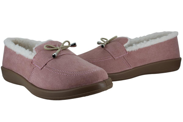 TZIRATE PANTUFLA MOCASIN AFELPADO MODA DESCANSO MUJER 94829