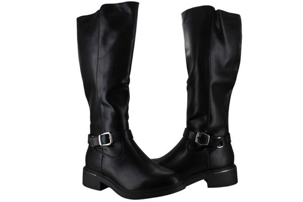 PERUGIA BOTA CAMPERA ALTA MODA ELEGANTE CINTURON MUJER 94847