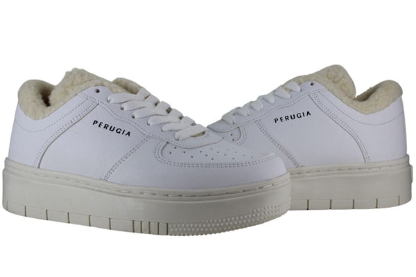 PERUGIA TENIS SNEAKERS URBANO AFELPADO CASUAL MUJER 94848