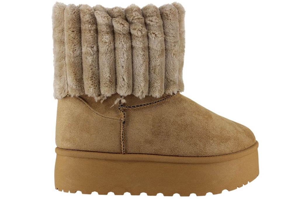 PERUGIA BOTA URBANA MODA FRIO INVIERNO AFELPADA MUJER 94852