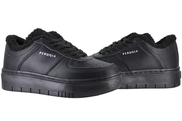 PERUGIA TENIS SNEAKERS URBANO AFELPADO CASUAL MUJER 94853