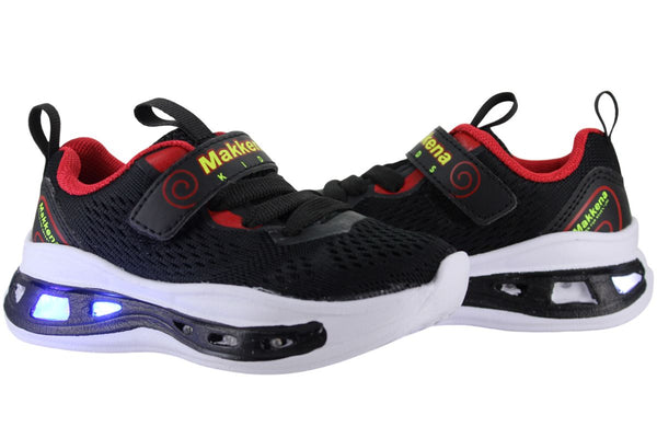 MAKKENA TENIS SNEAKERS URBANO LUCES MODA SPORT NIÑOS 95037