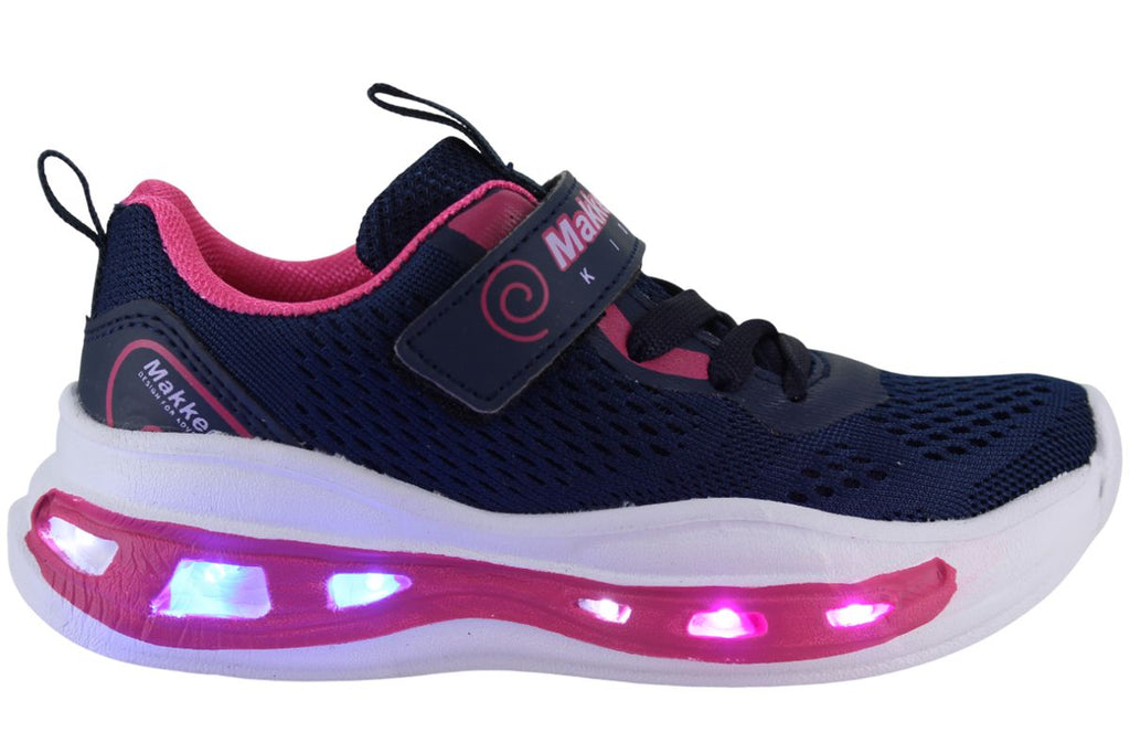 MAKKENA TENIS SNEAKERS URBANO LUCES MODA SPORT NIÑAS 95039