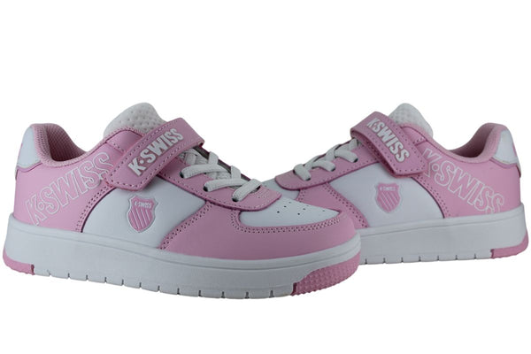 K-SWISS TENIS SNEAKERS ESCOLAR MODA SPORT PIEL NIÑAS 95046