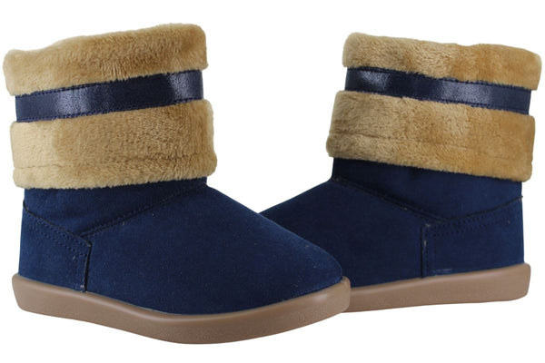 TZIRATE BOTA URBANA MODA AFELPADA FRIO INVIERNO NIÑA 95146