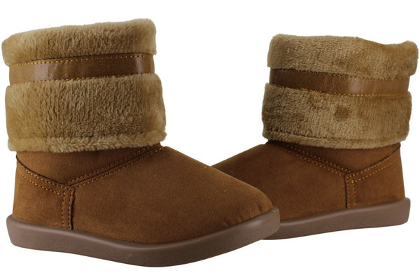 TZIRATE BOTA URBANA MODA AFELPADA FRIO INVIERNO NIÑA 95147
