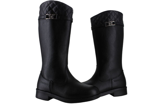 VAVITO BOTA ALTA CAMPERA MODA ELEGANTE MARIPOSA NIÑA 95234