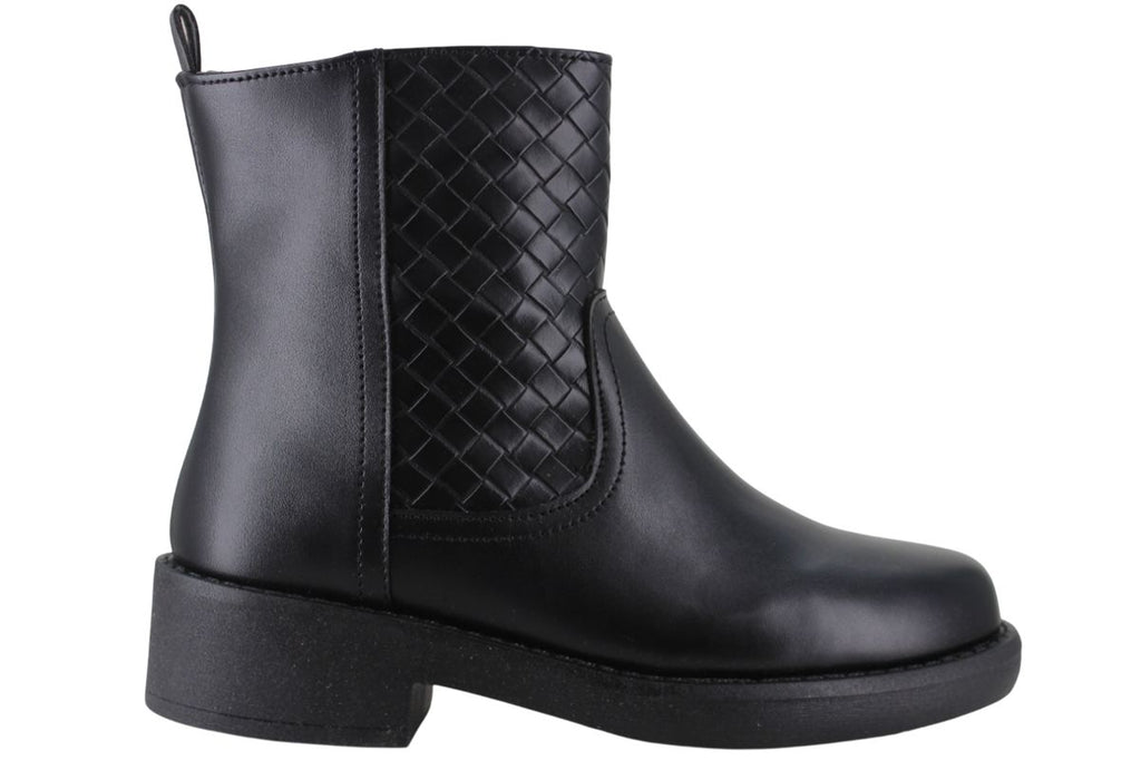 BAMBINO BOTIN TACON URBANO MODA ELEGANTE LISO MUJER 95298