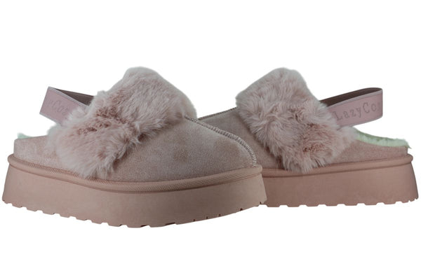 VIA URBANA PANTUFLA SUECO AFELPADA FRIO INVIERNO MUJER 95314