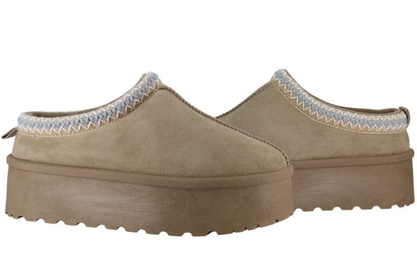 VIA URBANA PANTUFLA SUECO AFELPADA FRIO INVIERNO MUJER 95315