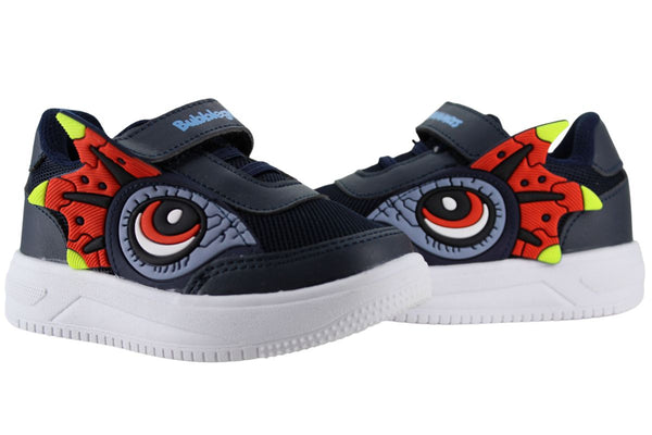 BUBBLE GUMMERS TENIS URBANO MODA CASUAL OJO DINO NIÑO 95323