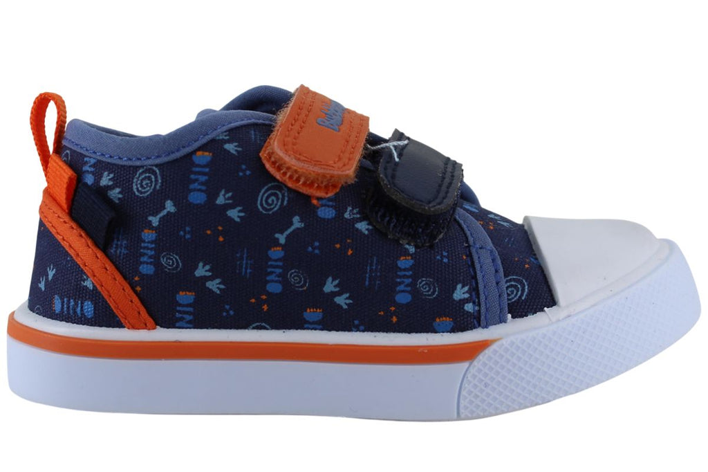 BUBBLE GUMMERS TENIS URBANO CASUAL HUELLAS DINO NIÑO 95327