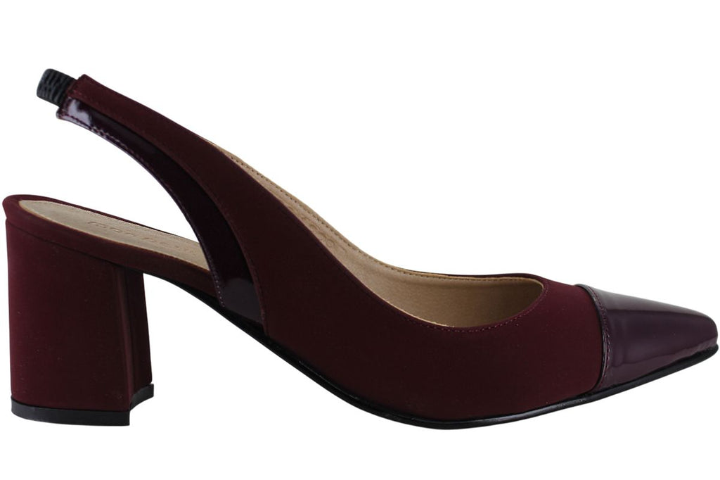 MON PETIT ZAPATILLA TACON ANCHO FORMAL CHAROL MUJER 95476