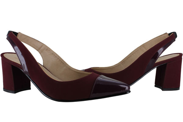 MON PETIT ZAPATILLA TACON ANCHO FORMAL CHAROL MUJER 95476