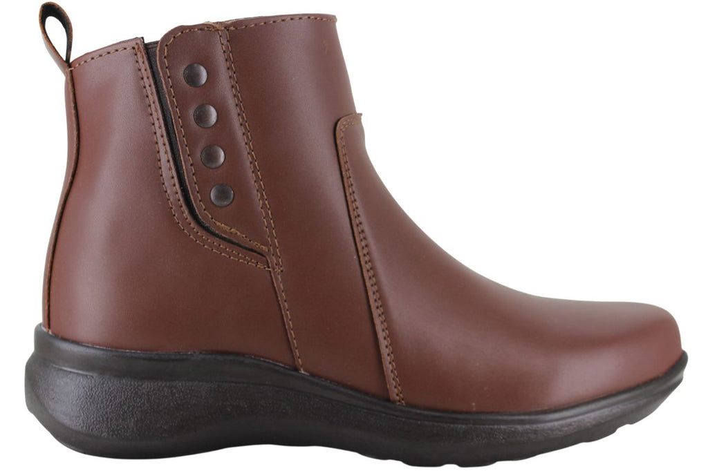 BON WILD BOTIN CUÑA MODA ELEGANTE FORMAL RESORTE MUJER 95523