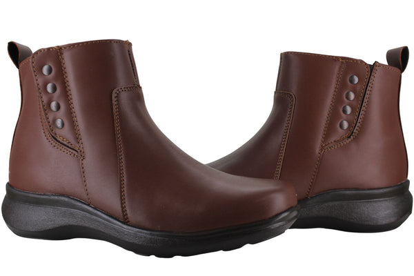 BON WILD BOTIN CUÑA MODA ELEGANTE FORMAL RESORTE MUJER 95523