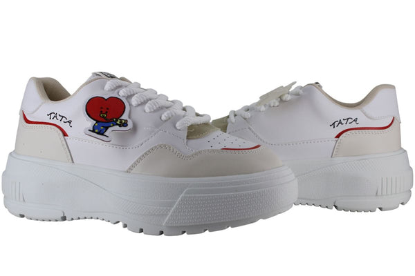REEDITION TENIS SNEAKERS URBANO MODA CASUAL BT21 MUJER 95554