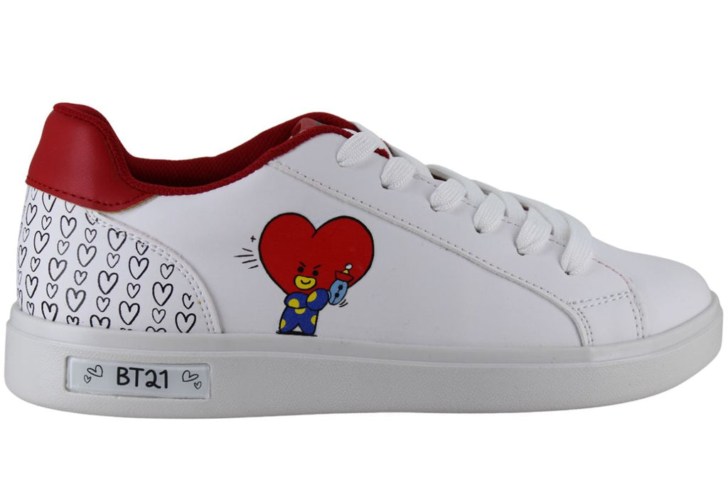 REEDITION TENIS SNEAKERS URBANO MODA CASUAL BT21 NIÑA 95559
