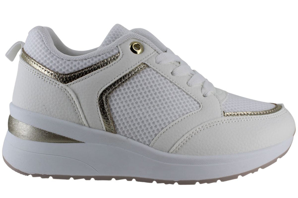 PERUGIA TENIS SNEAKERS URBANO CUÑA CASUAL SPORT MUJER 95745