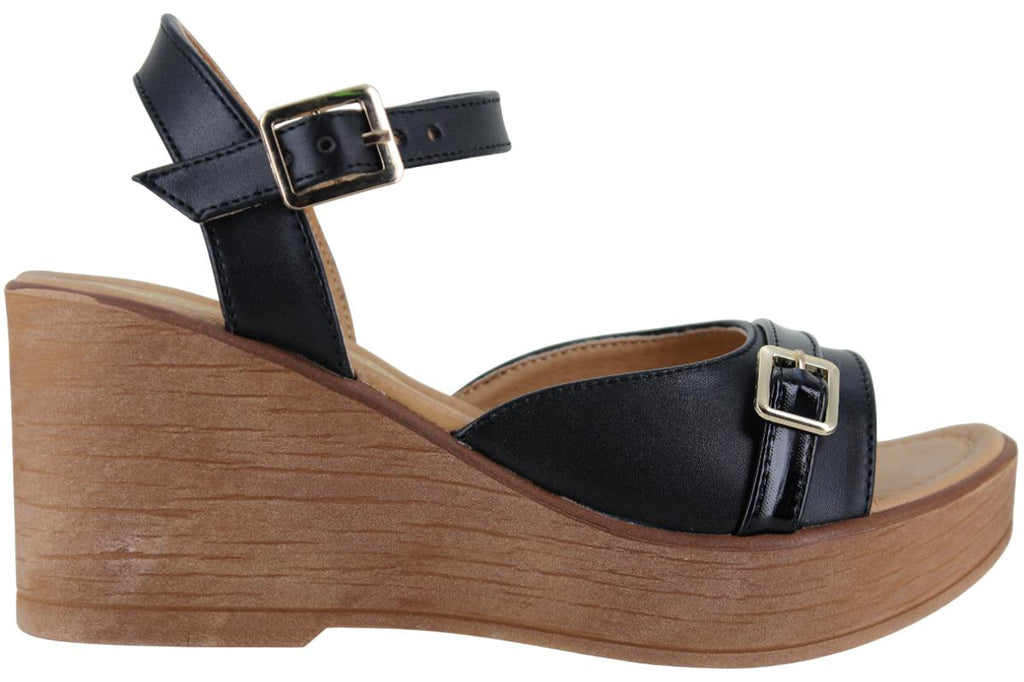 MUTANTE SANDALIA PLATAFORMA MODA FIESTA HEBILLA MUJER 95859
