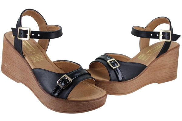 MUTANTE SANDALIA PLATAFORMA MODA FIESTA HEBILLA MUJER 95859