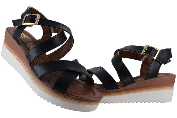MAXIM SANDALIA HUARACHE PLATAFORMA MODA CASUAL MUJER 95866