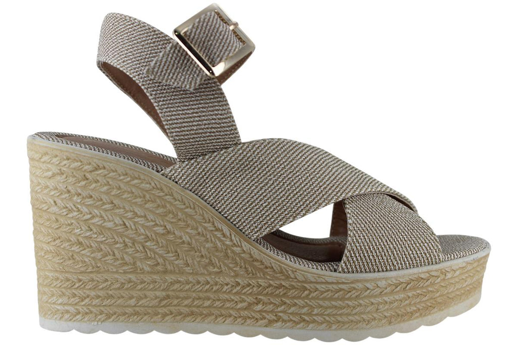PINK LATTE SANDALIA PLATAFORMA ELEGANTE HEBILLA MUJER 95934