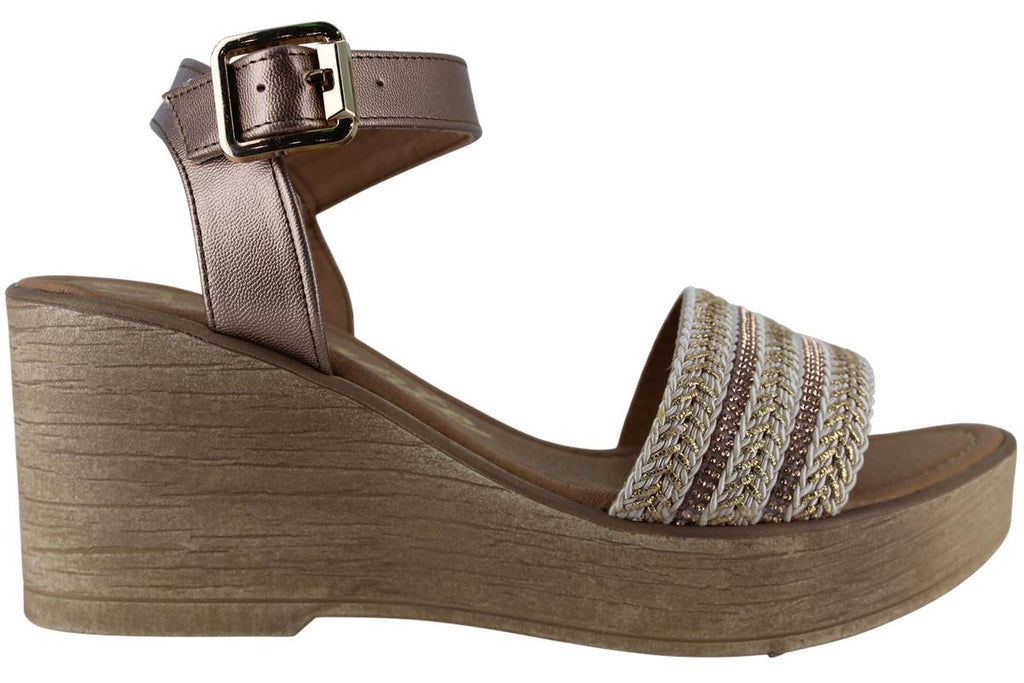 MUTANTE SANDALIA PLATAFORMA ALTO MODA ELEGANTE MUJER 95962
