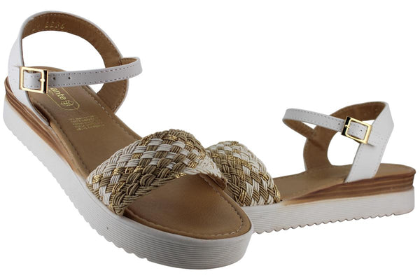 MUTANTE SANDALIA HUARACHE MODA CONFORT HEBILLA MUJER 95984