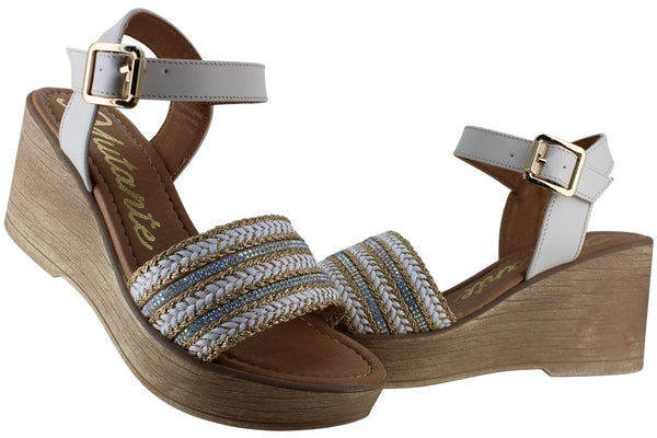 MUTANTE SANDALIA PLATAFORMA ALTO MODA ELEGANTE MUJER 95986