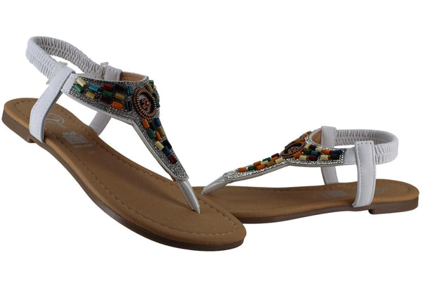 JOZA SANDALIA FLIP FLOP CASUAL LIGERA BUNGEE MUJER 95989