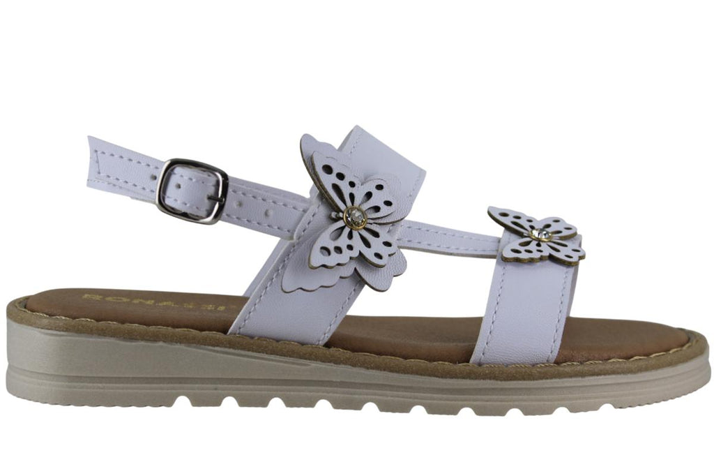 RONASSI SANDALIA HUARACHE CASUAL MARIPOSA HEBILLA NIÑA 96060