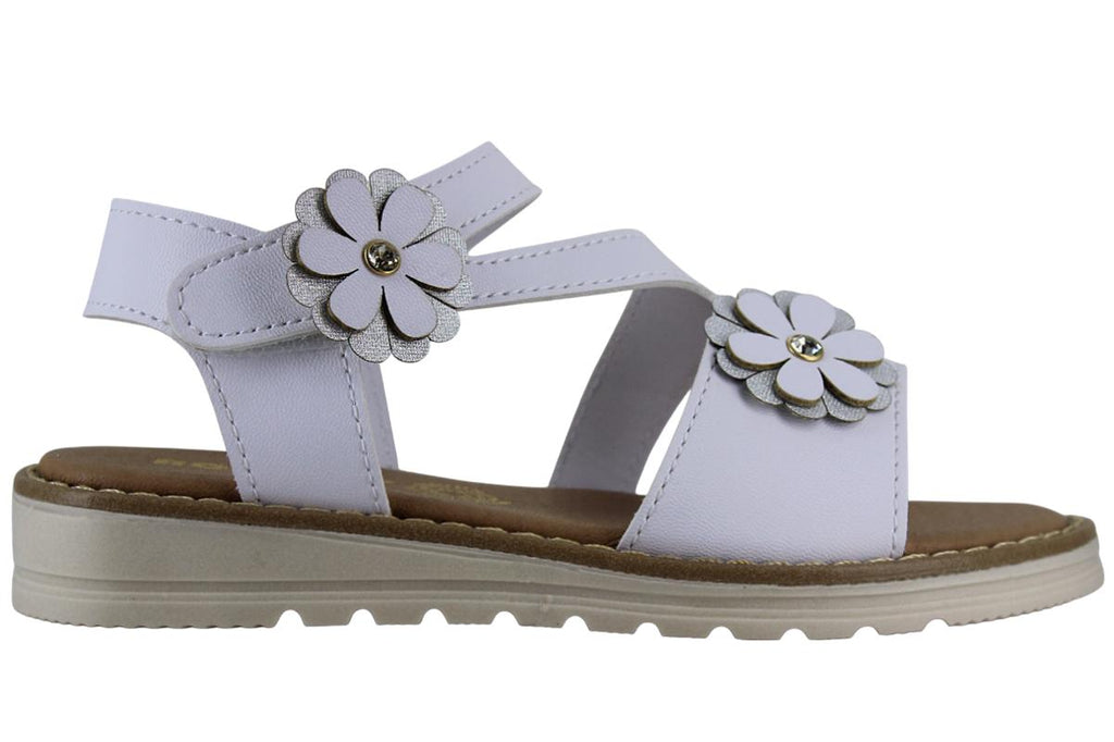 RONASSI SANDALIA HUARACHE CASUAL FLORES CONTACTEL NIÑA 96062