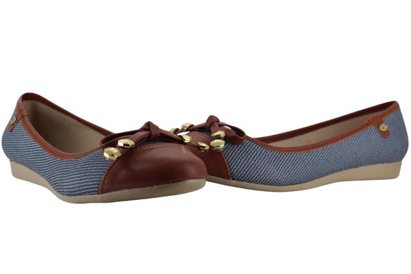 MARIA ITZEL BALERINA MODA CASUAL ELEGANTE MOÑO MUJER 96099