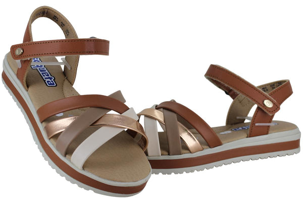 COQUETA SANDALIA HUARACHE MODA CASUAL CONTACTEL NIÑA 96189