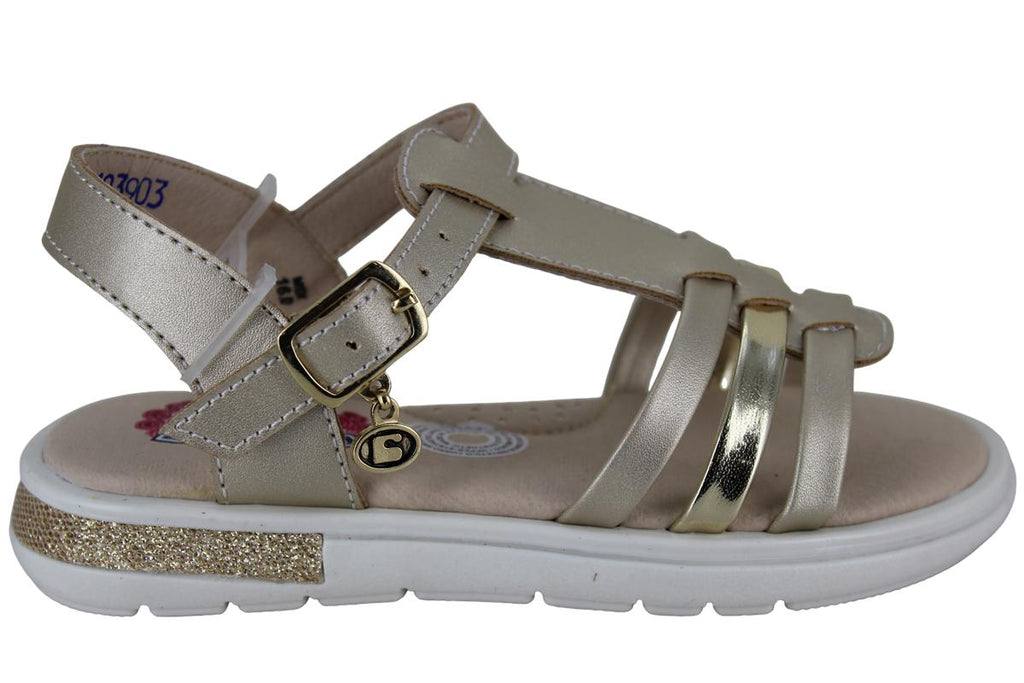 COQUETA SANDALIA HUARACHE CASUAL BRILLOS HEBILLA NIÑA 96212