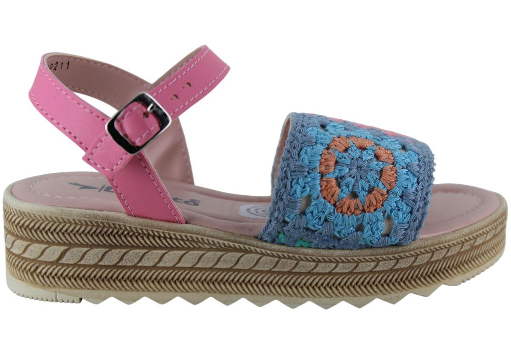 BLASITO SANDALIA PLATAFORMA MODA CASUAL HEBILLA NIÑA 96215