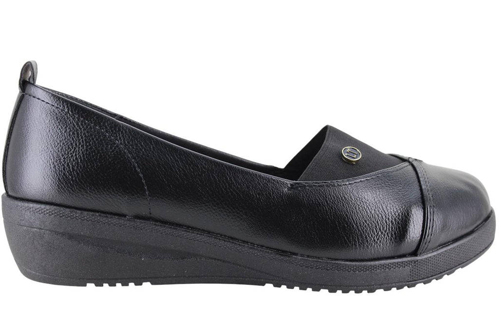 LADY ONE ZAPATO MOCASIN CUÑA MODA FORMAL CONFORT MUJER 96239