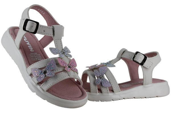 YUYIN SANDALIA HUARACHE MARIPOSAS CASUAL HEBILLA NIÑA 96245