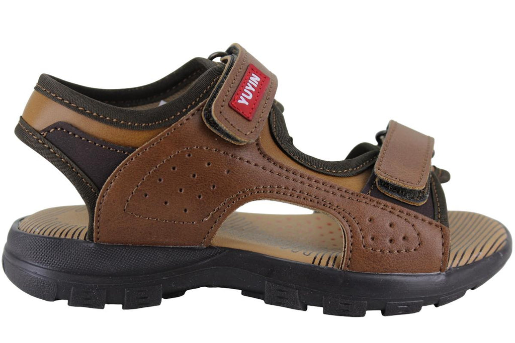 YUYIN SANDALIA HUARACHE CASUAL DOBLE CONTACTEL NIÑO 96250