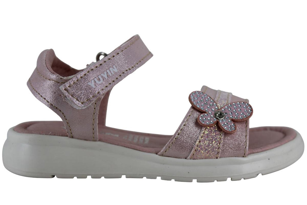 YUYIN SANDALIA HUARACHE CASUAL BRILLOS CONTACTEL NIÑA 96261