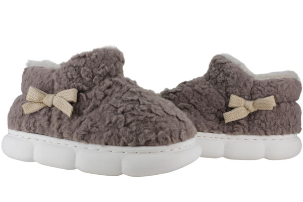 VIA URBANA PANTUFLA BOTA AFELPADA MODA INVIERNO NIÑAS 96424