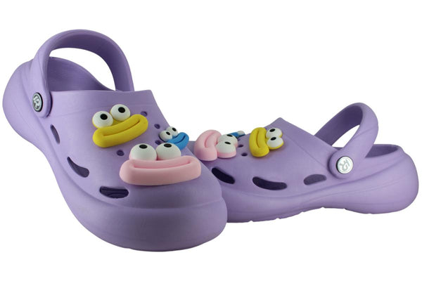 EVA MODA SANDALIA CLOGS LIGERO BUNGEE MODA PINES MUJER 96478